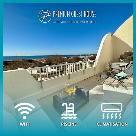 Pgh N5-25M De La Plage, Vue Mer, Piscine, Parking La Grande-Motte Exterior photo